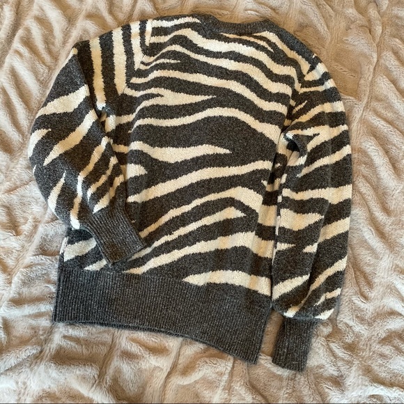 Marled zebra sweater - Picture 6 of 7